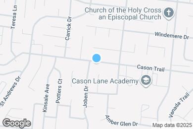 Map image of the property - 1729 Cason Trail