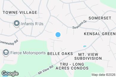 Map image of the property - 5921 Belle Oaks Pl