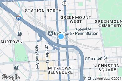 Map image of the property - The Railway Express Loft Apartments