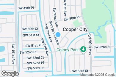 Map image of the property - 5122 SW 92nd Ter