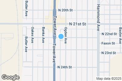 Map image of the property - 1712 N 22nd St