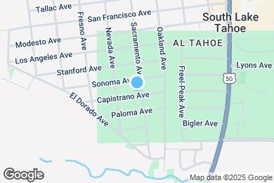 Map image of the property - 2975 Sacramento Ave
