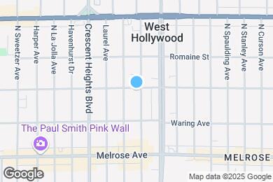 Map image of the property - 857 N Hayworth Ave