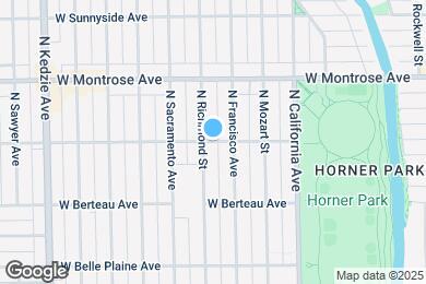 Map image of the property - 2920 W Cullom Ave