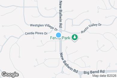 Map image of the property - 701 Oak Run Ln