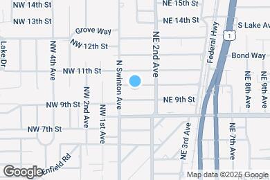 Map image of the property - 26 NE 10th St