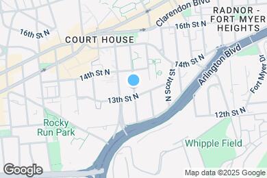 Map image of the property - 1301 N Courthouse Rd
