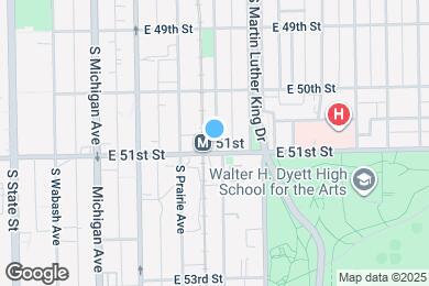 Map image of the property - 5042 S Calumet Ave