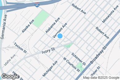 Map image of the property - 7621 Virginia Ave