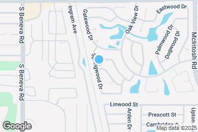 Map image of the property - 3907 Lemonwood Dr