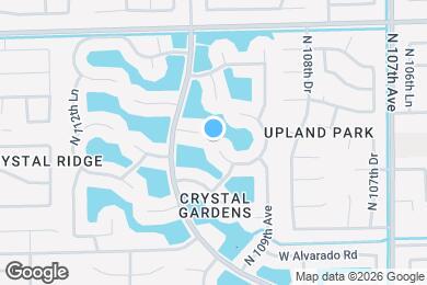 Map image of the property - 11026 W Wilshire Dr