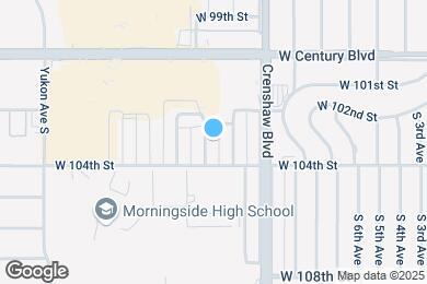 Map image of the property - 10226 Woodworth Ave