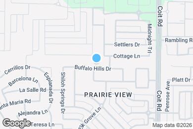 Map image of the property - 12108 Buffalo Hills Dr