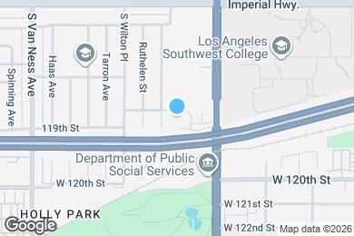 Map image of the property - 1852 W 117th St