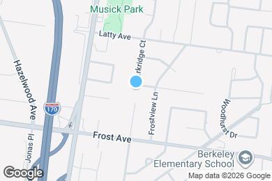 Map image of the property - 8520 Jacklin Ave