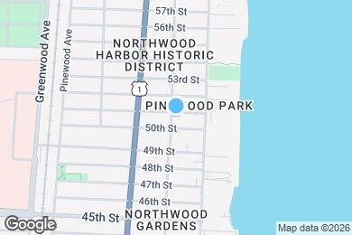 Map image of the property - 436 51st St