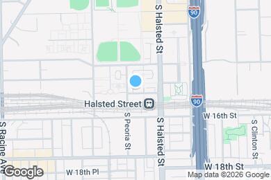 Map image of the property - 842 W 15th Pl