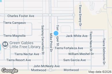 Map image of the property - 2413 Tony Harper St