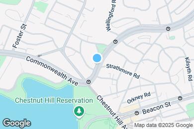 Map image of the property - 1851 Commonwealth Ave