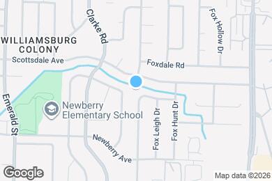 Map image of the property - 5712 Fox Bend Ave