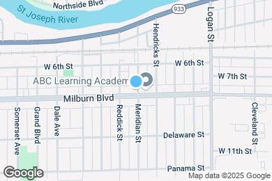 Map image of the property - 1702 Milburn Blvd