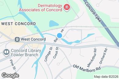 Map image of the property - 21 Concord Greene