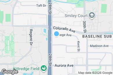 Map image of the property - 2830 E College Ave