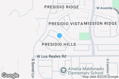 Map image of the property - 3604 W Avenida Del Mar