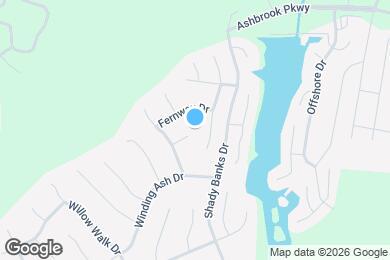 Map image of the property - 15200 Fern Hollow Ct