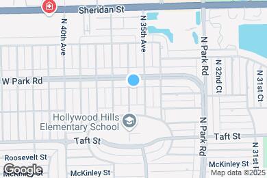 Map image of the property - 2005 N 36th Ave