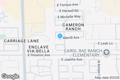 Map image of the property - 3449 E Merrill Ave