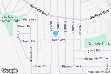 Map image of the property - 4868 E 88th St