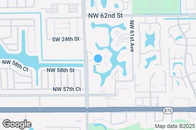 Map image of the property - 5860 NW 64th Ave