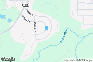 Map image of the property - 837 Ember Dr