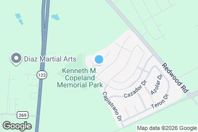 Map image of the property - 206 Calixto Ct