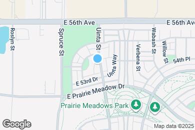 Map image of the property - 5441 Uinta St