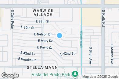 Map image of the property - 6816 E Nelson Dr