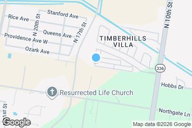 Map image of the property - 1445 Ozark Ave