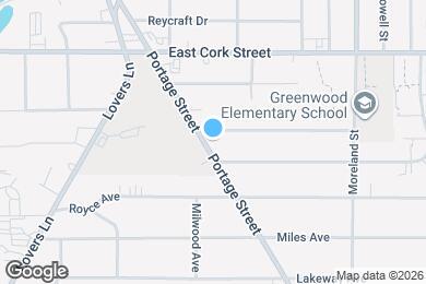 Map image of the property - 3513 Portage Street