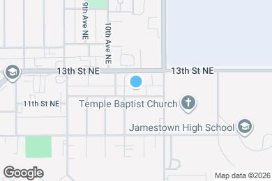 Map image of the property - 1015 12th St