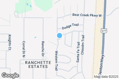 Map image of the property - 749 Western Trail