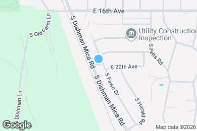 Map image of the property - 1920 S Fawn Dr
