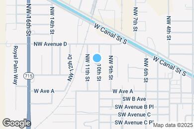 Map image of the property - 264 NW 10th St