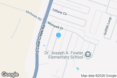 Map image of the property - 6406 Clear Brook Dr