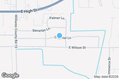 Map image of the property - 1328 Colonial Ln