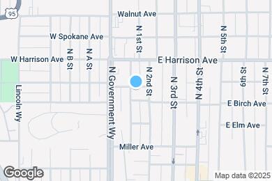 Map image of the property - 1070 N 1st St