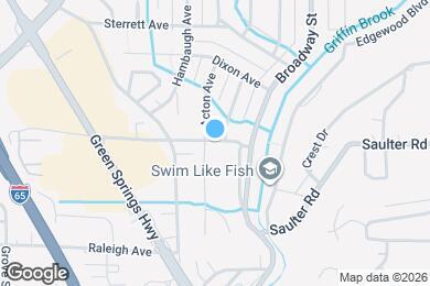 Map image of the property - 805 Carr Ave