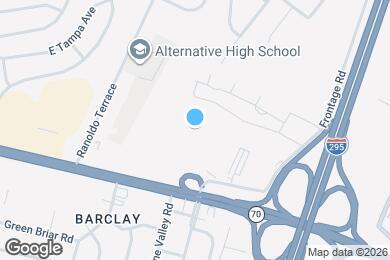 Map image of the property - 1840 Frontage Rd