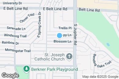 Map image of the property - 2115 Blossom Ln