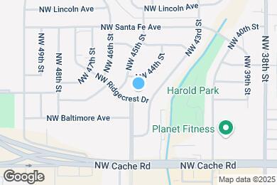 Map image of the property - 4307 NW Ridgecrest Dr